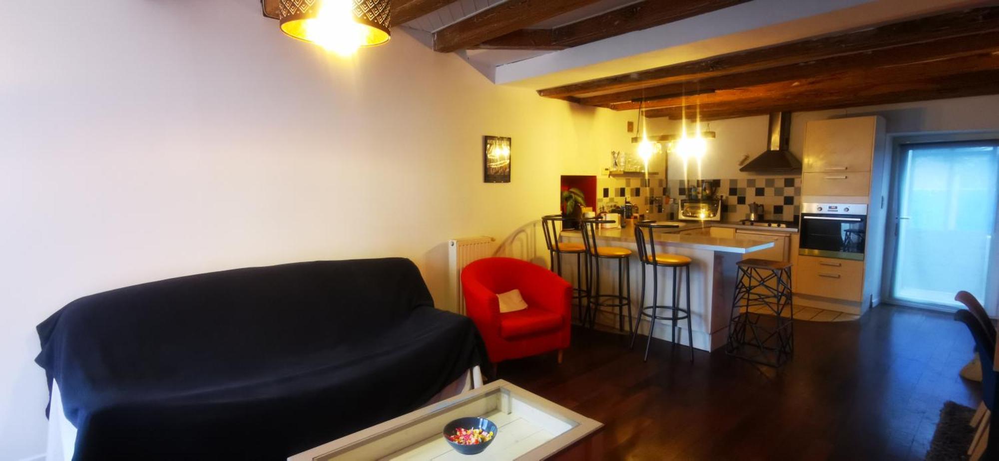 Trentemoult : Charmante Grande Maison Avec Vue Sur Loire 105 M2 Rezé Kültér fotó